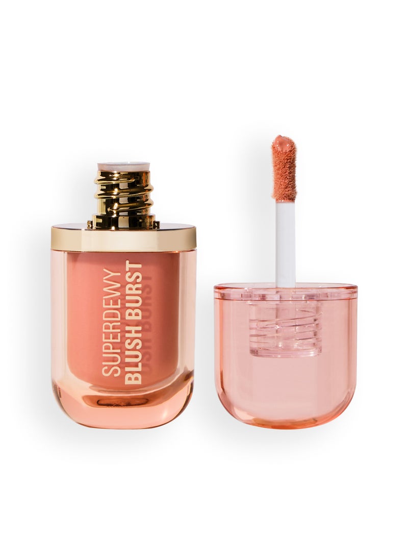 REVOLUTION Superdewy Blush Plump Serum Liquid Blush Pink Fizz Soft Pink - Image 1